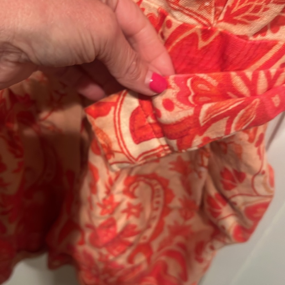 Farm Rio Jaipur Linen Romper - Picture 6 of 6